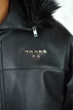 Maison52 Black Aborned Jacket f