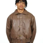 Maison52 Brown Aborned Jacket