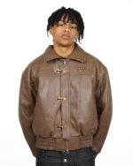 Maison52 Brown Aborned Jacket