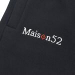 Maison52 Card Sweatpant Black d
