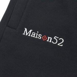 Maison52 Card Sweatpant Black d