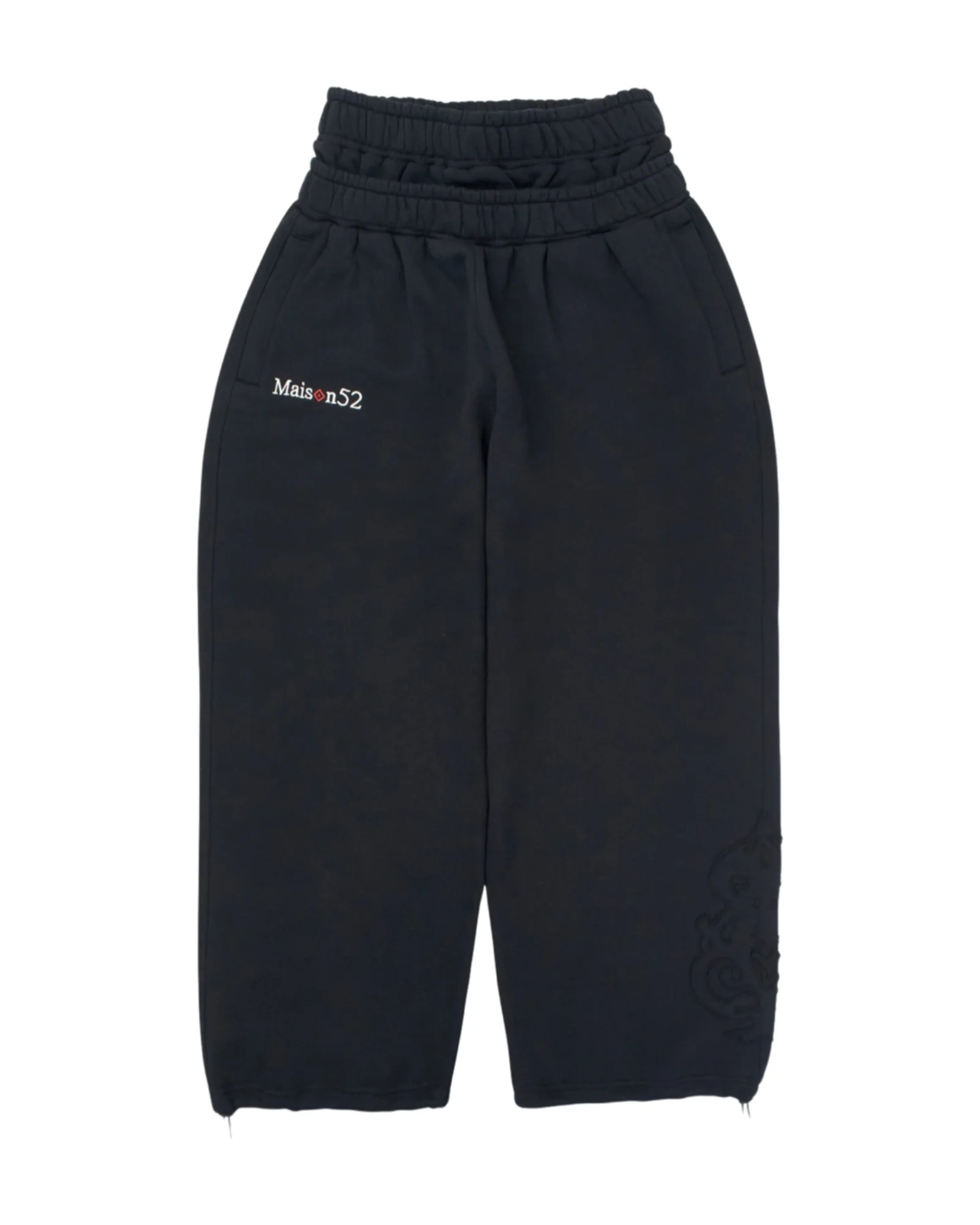 Maison52 Card Sweatpant Black Maison52 Card Sweatpant Black