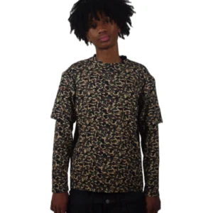 Studded Camo Longsleeve