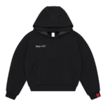 Black Double Hood Hoodie