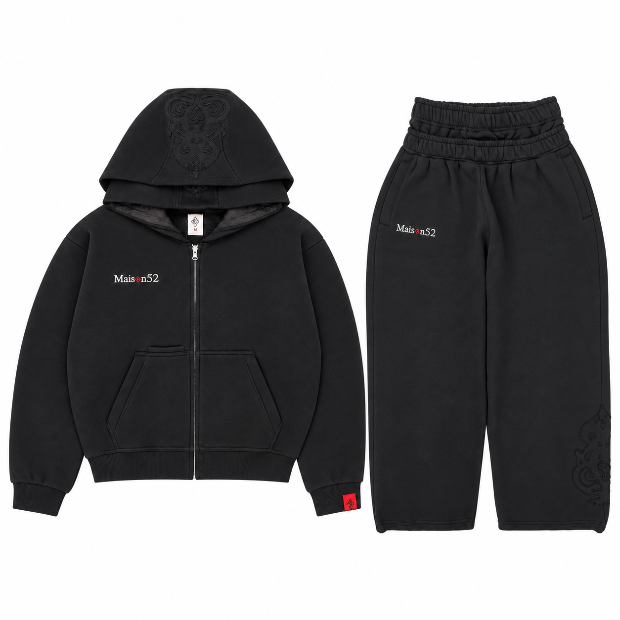 Maison52 Black Tracksuit Maison52 Black Tracksuit