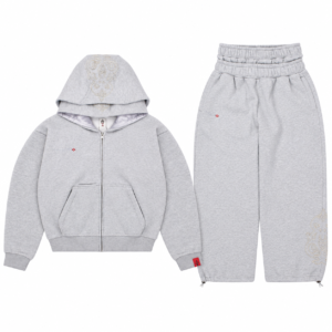Maison52 Grey Tracksuit Zip Up