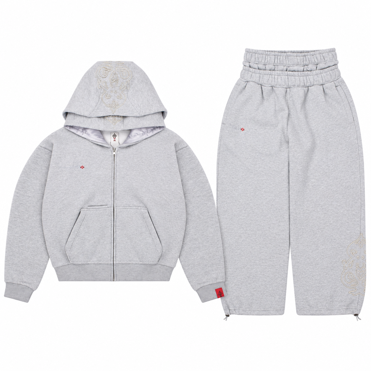 Maison52 Grey Tracksuit Zip Up Maison52 Grey Tracksuit Zip Up